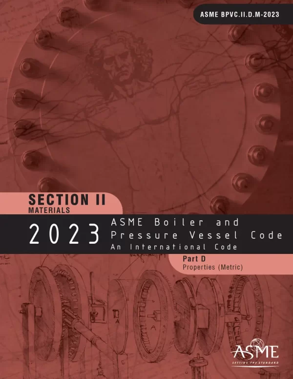 ASME SECTION II PART D-Metric