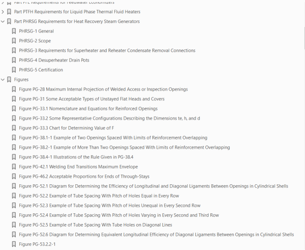 ASME Section I bookmarks 2