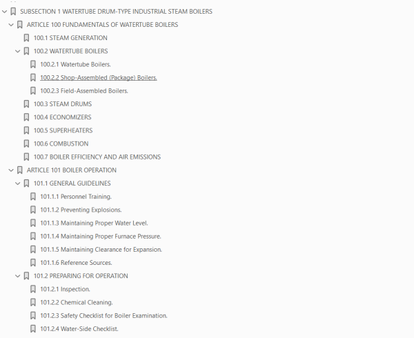 ASME Section VII bookmarks 2