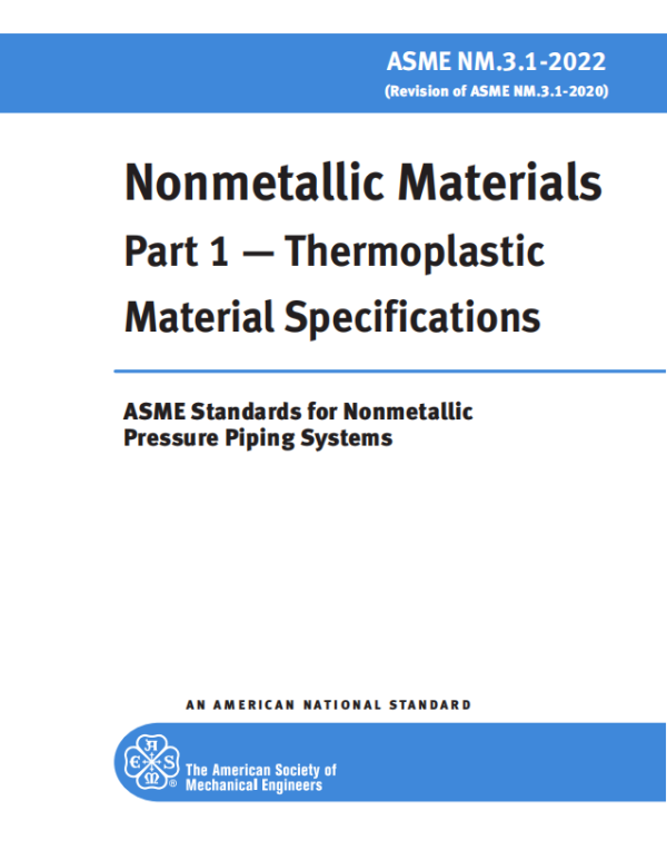 ASME NM.3.1-2022