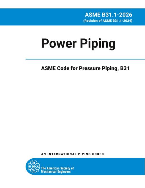 ASME B31.1-2026